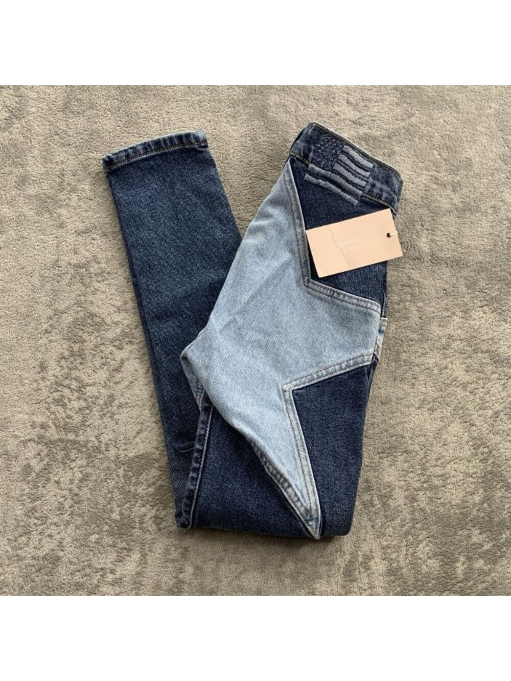 Revice Denim Jeans Women’s Size 23x26” Venus Crop Stargazer Wash Skinny Stretch